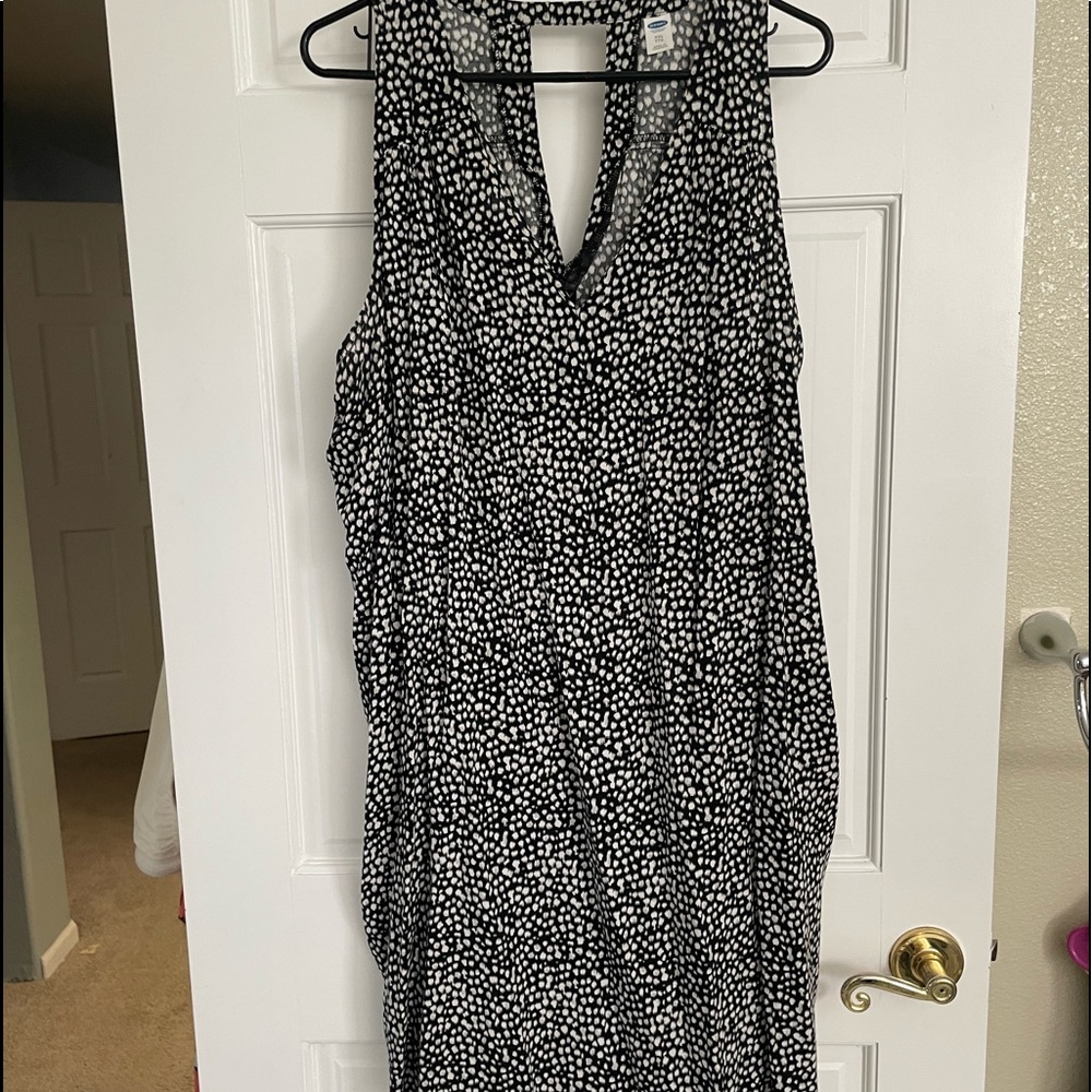 Black and White Summer Dress